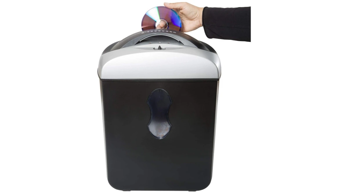 GENIE 550 MXCD Akten- & CD-Vernichter, 5 Blatt MicroCut