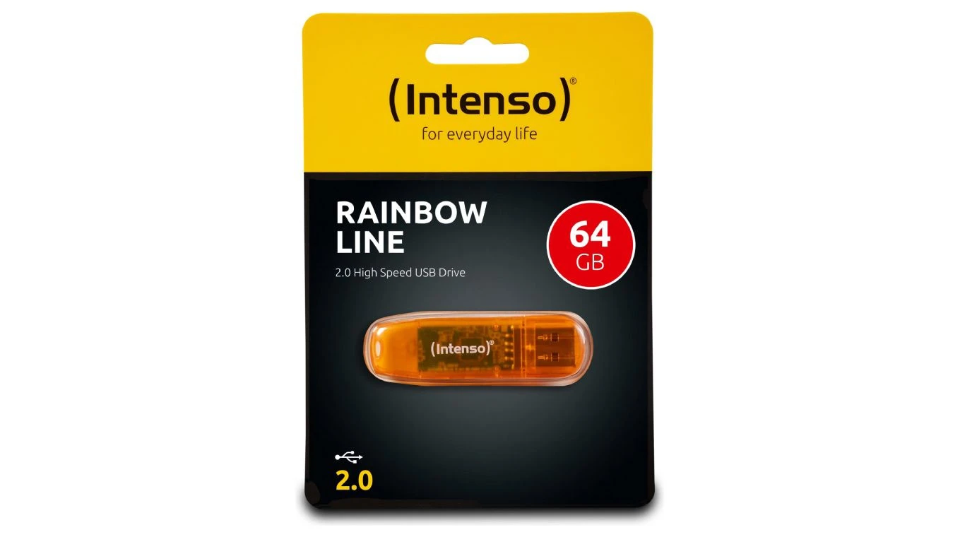INTENSO USB-Stick Rainbow Line 64GB