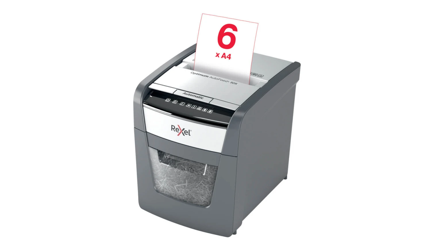 REXEL Destructeurs de docum. Optimum AutoFeed+ 50X
