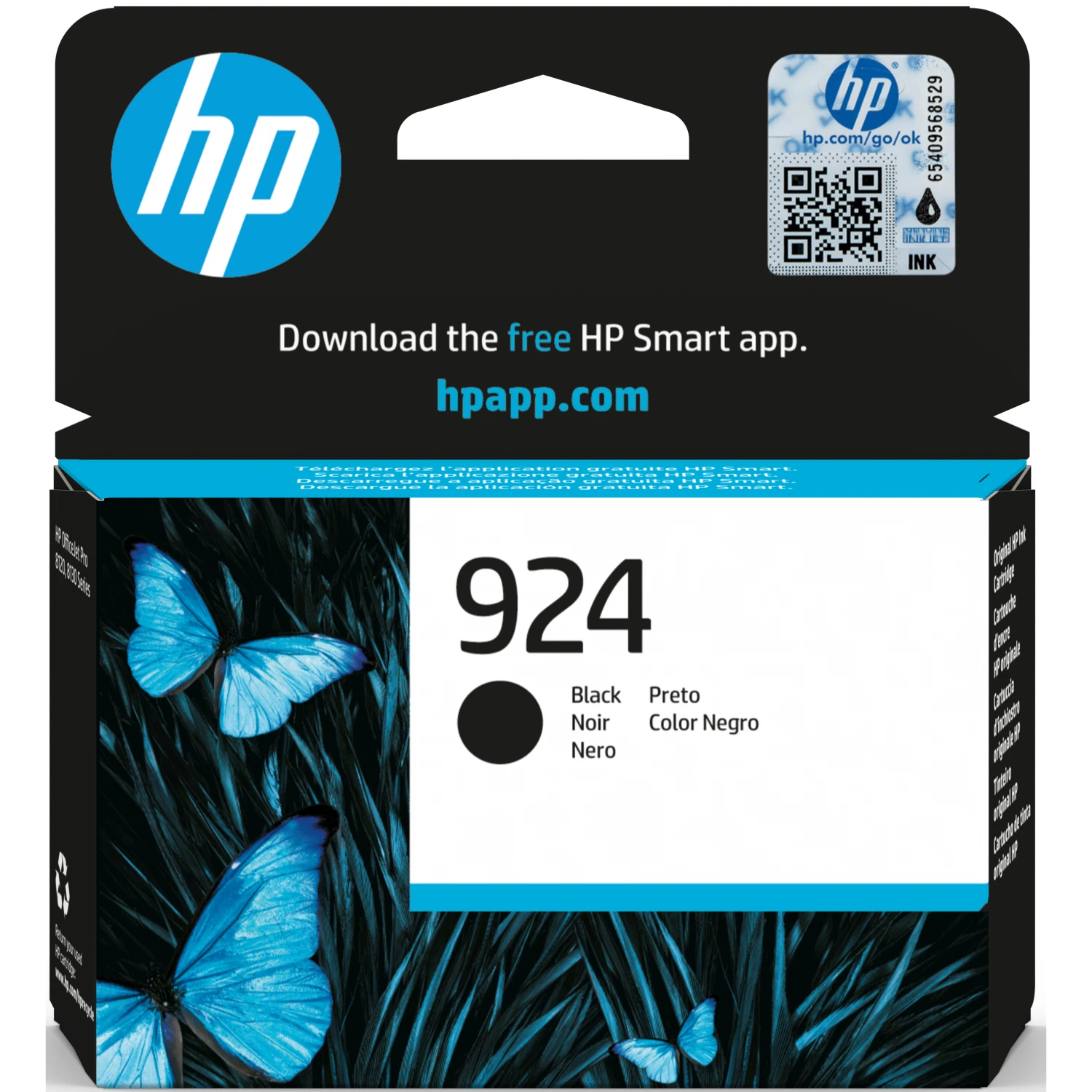 HP Tintenpatrone 924 schwarz