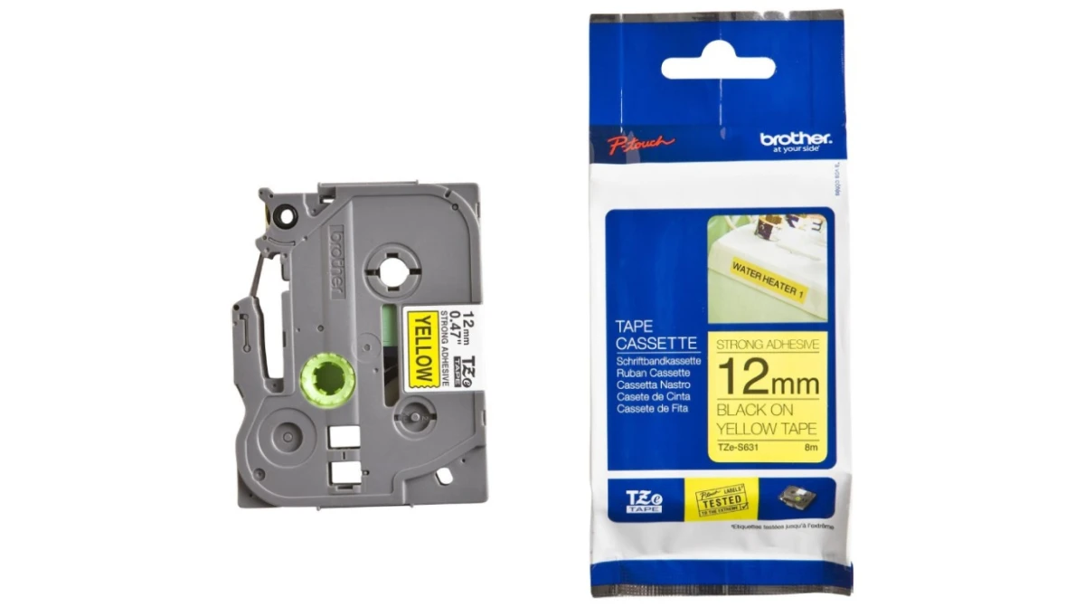 BROTHER TZe-S631 P-Touch Cartouche de ruban 12 mm