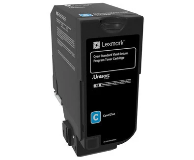 LEXMARK 74C2SC0 Cartouche toner cyan
