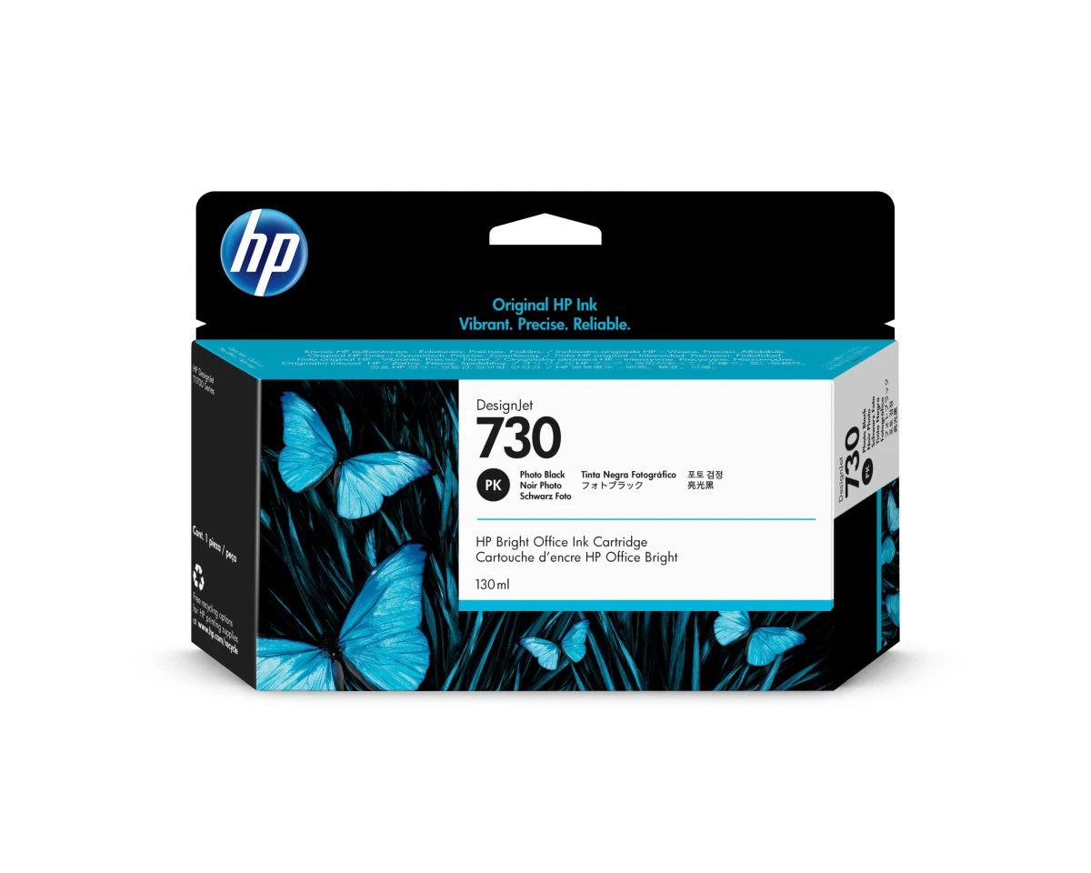 HP 730  Cartouche d'encre noir photo