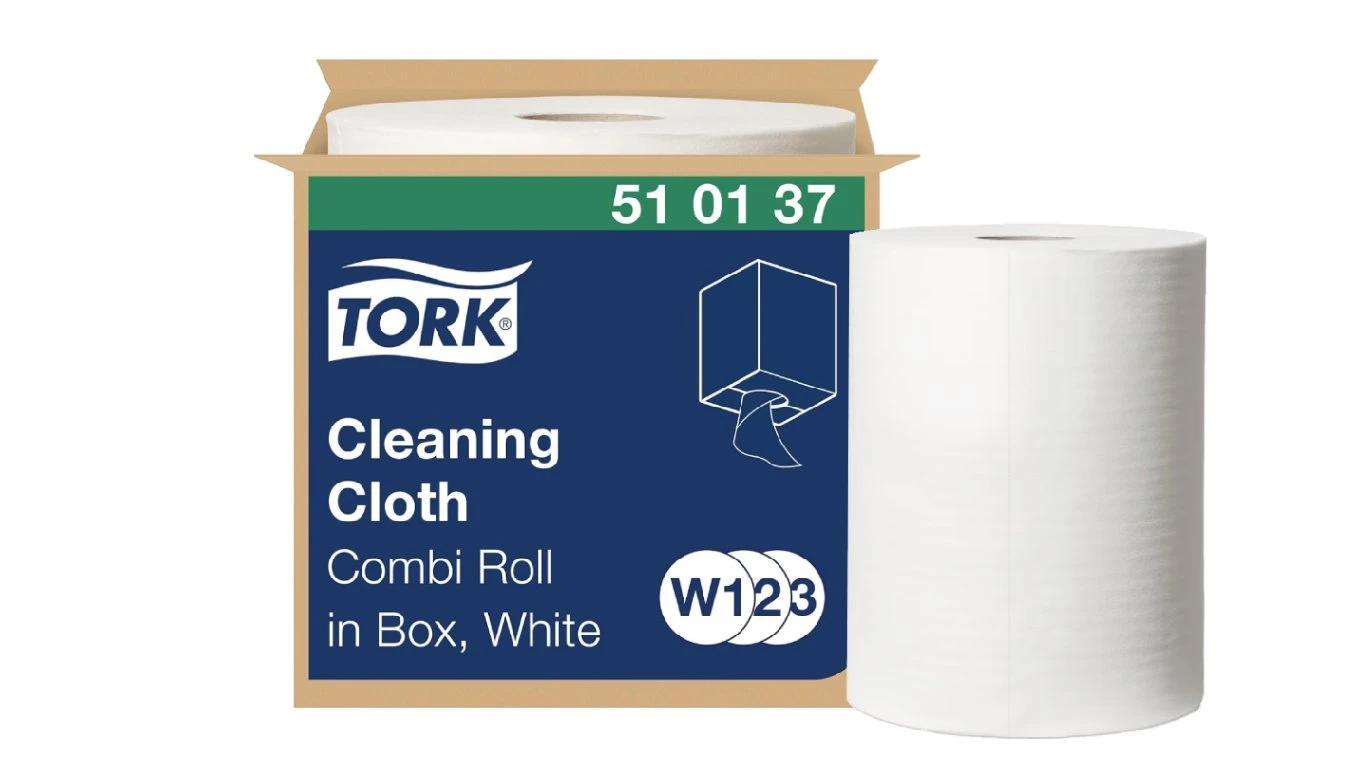 TORK Rouleaux de nettoyage Premium 510 Maxi 1 couche, 1 rouleau