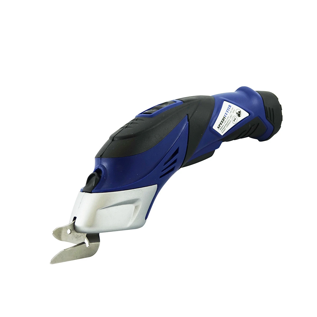 Ciseaux électriques Cutter Speedy à accumulateur, noir / bleu