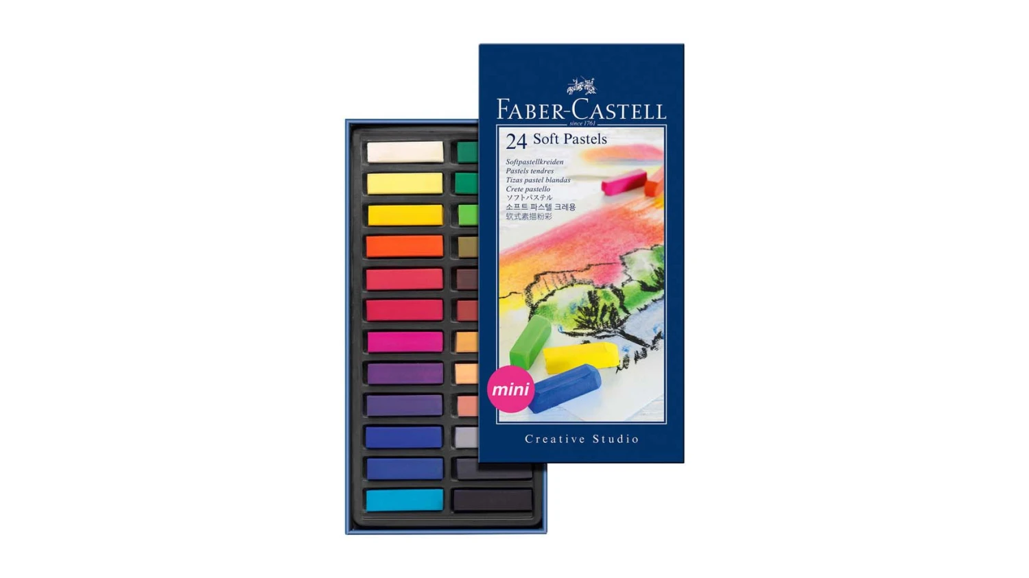 FABER-CASTELL Softpastellkreiden Mini (24x)