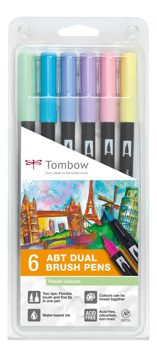 TOMBOW ABT Dual Brush Pen Pastel
