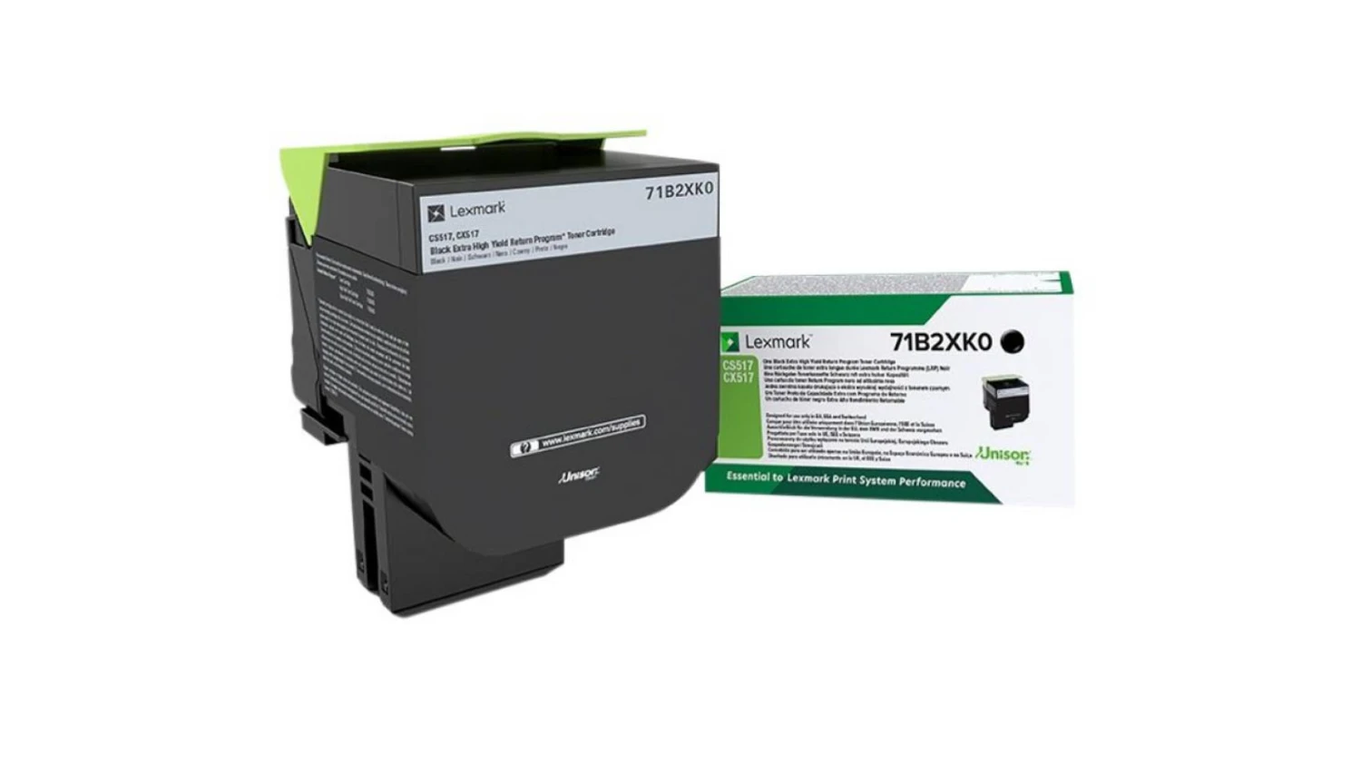 LEXMARK 71B2XK0 Cartouche toner noir