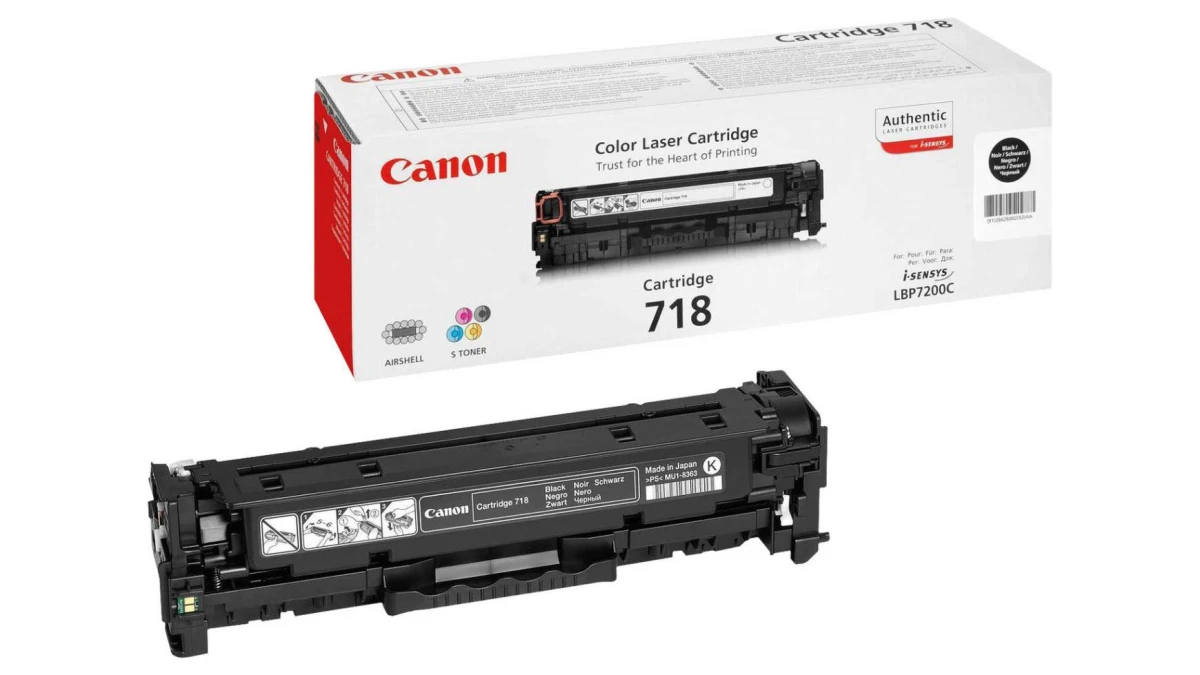 CANON 718  Cartouche toner noir