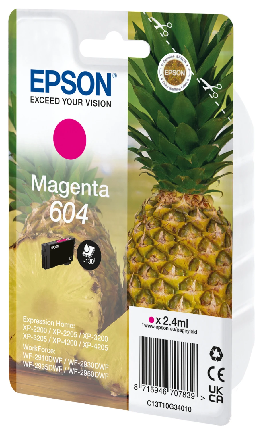 EPSON Tintenpatrone 604 magenta