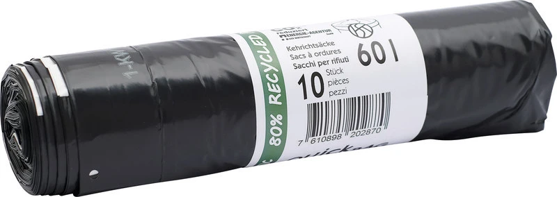 Kehrichtsäcke Quickbag 60 L, 10 Stück