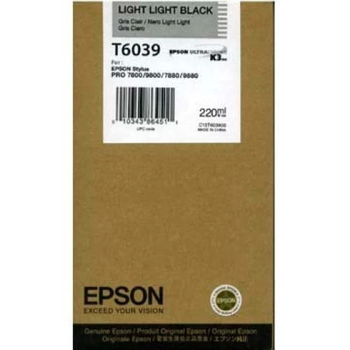 EPSON Tintenpatrone light-lig. black
