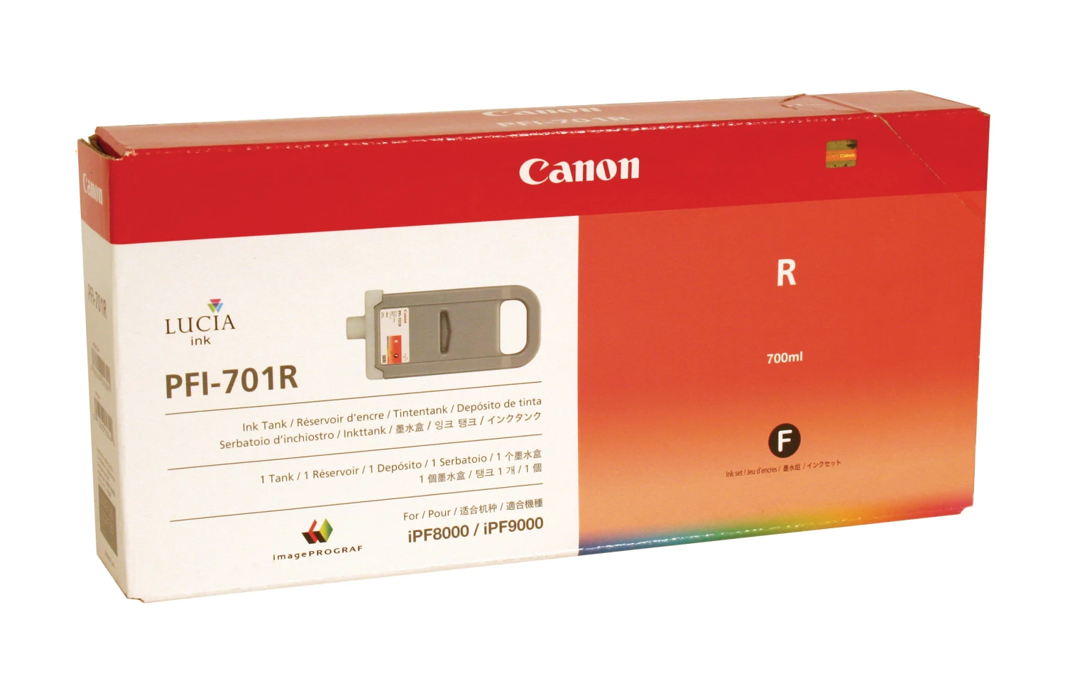CANON PFI-701R Cartouche d'encre rouge