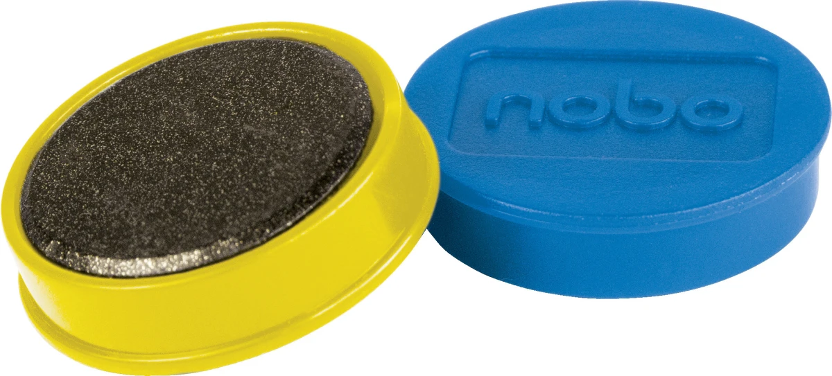 NOBO Magnet rund 38 mm assortiert 10 pcs.