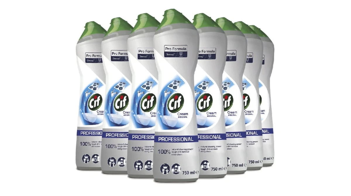 CIF Crème à récurer Professional Cream 8 x 750 ml