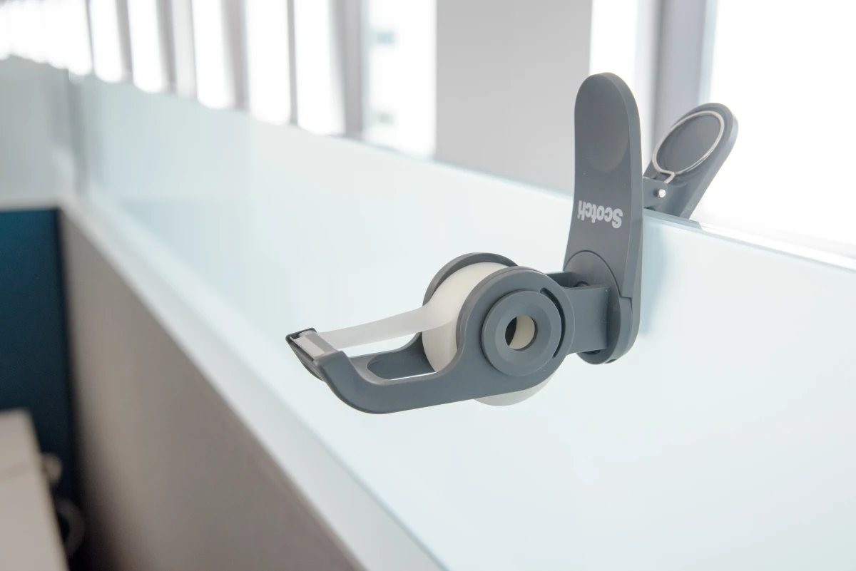 SCOTCH Clip&Twist Dérouleur gris