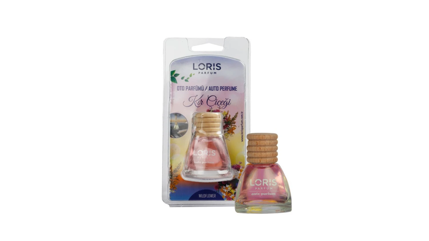 LORIS PARFUM Parfum d'ambiance pour voiture Wild Flower