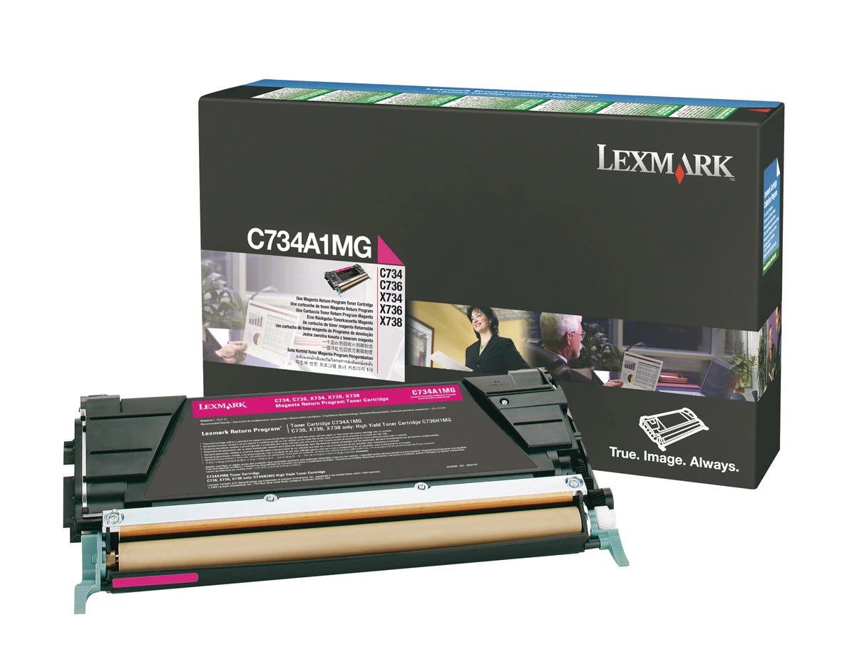 Lexmark C734A1MG Toner magenta