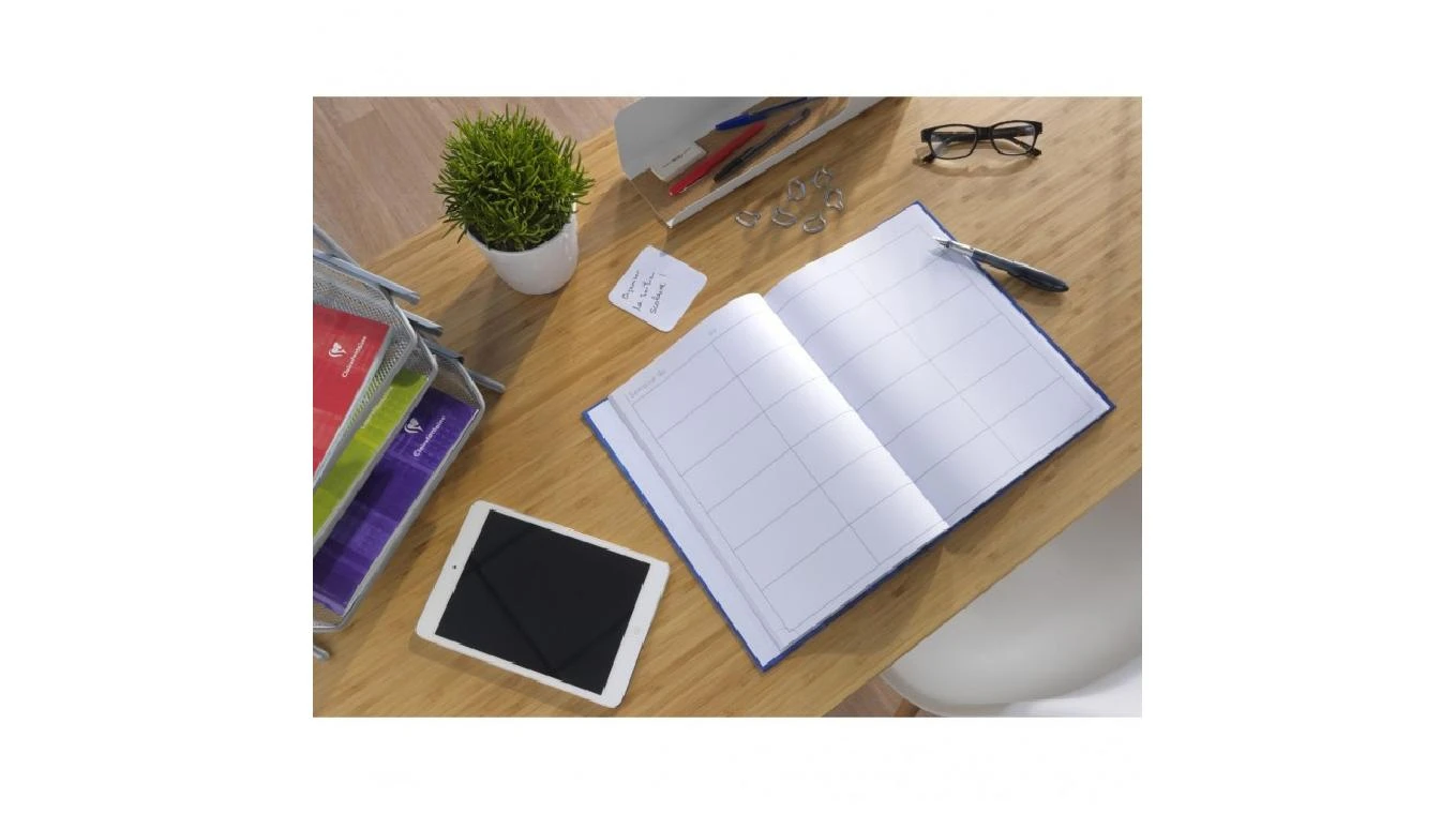 CLAIREFONTAINE Matris Agenda maître, 2 pièces