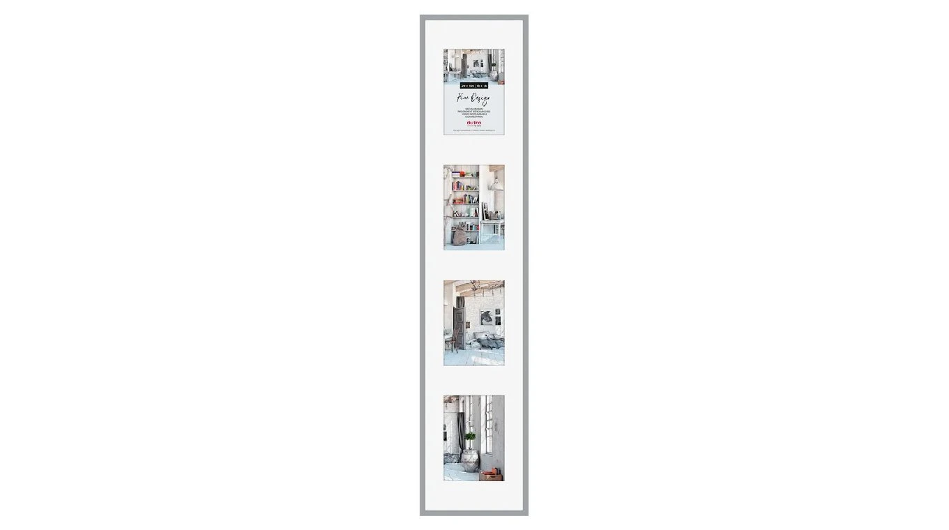 DUFCO "Panorama" Bilderrahmen Aluminium 20 x 100 cm