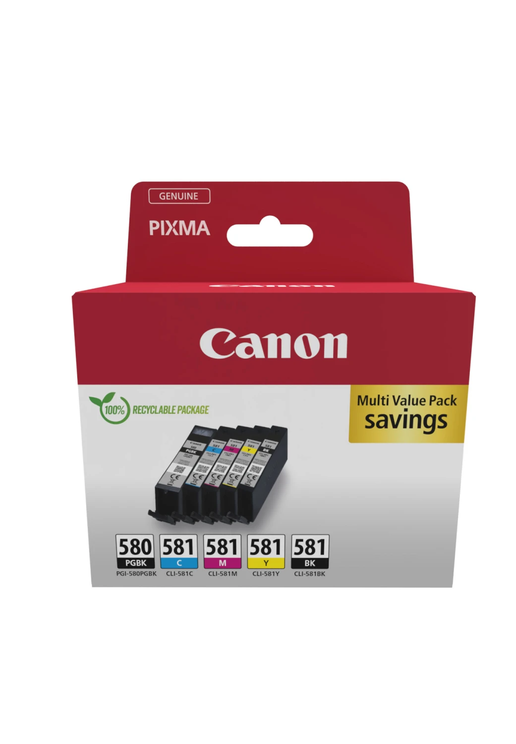 CANON Multipack Tinte 580/581MYBK