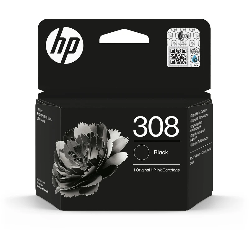 HP Tintenpatrone 308 schwarz