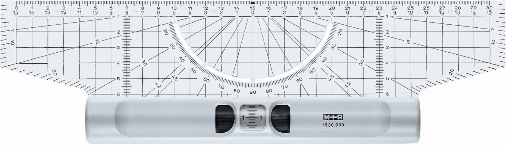 M+R Rolllineal Acryl 30cm