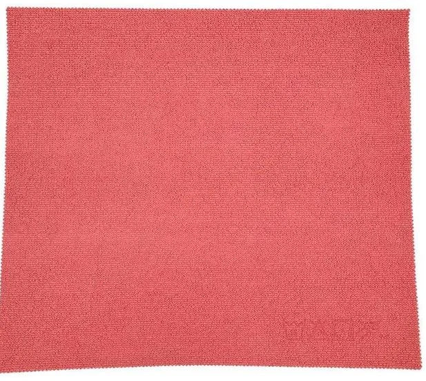 Chiffon en microfibres "Briliant" rouge, 35 x 40 cm, 370 g/m², paquet de 10 pièces