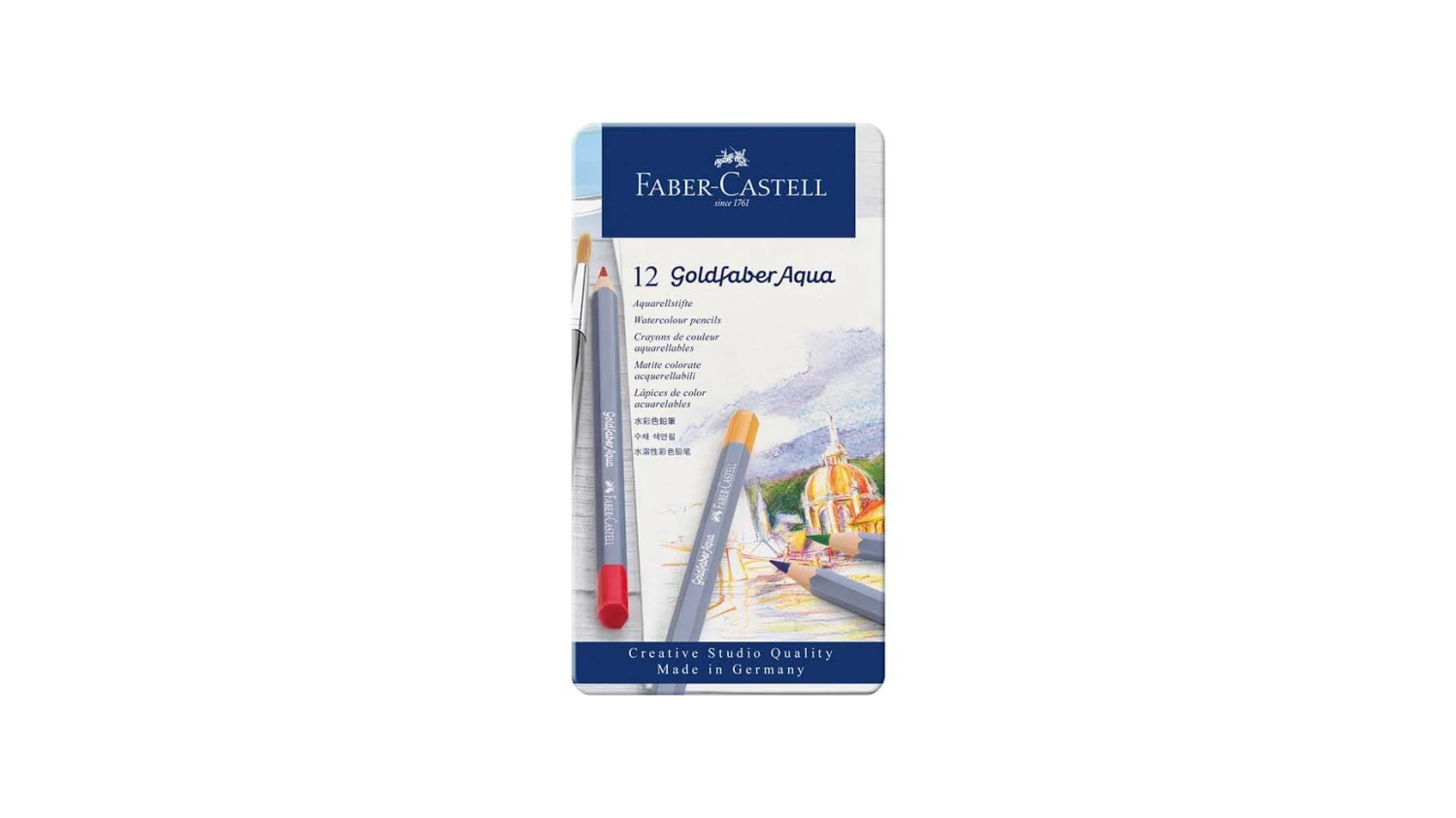 FABER-CASTELL Goldfaber Aquarellstift 12 Stk.