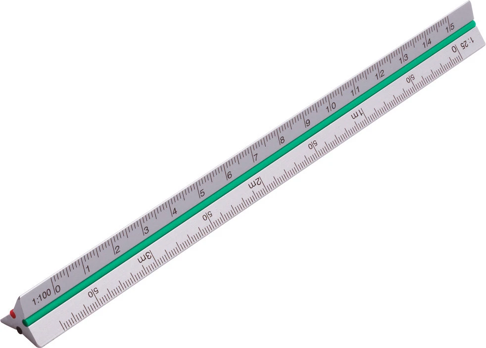 RUMOLD Dreikantmassstab 195/15 15cm
