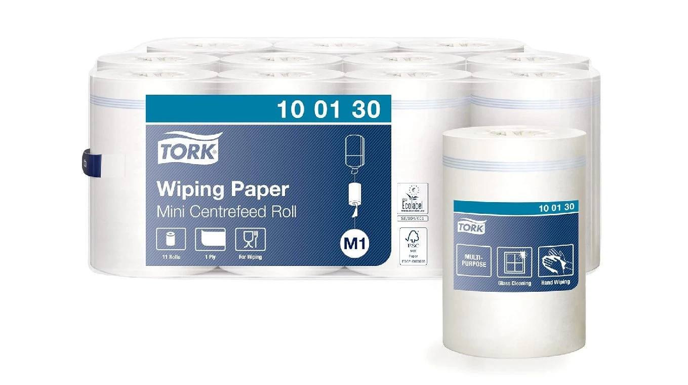 TORK Papierwischtücher Advanced Mini 1-lagig, 11 Rollen