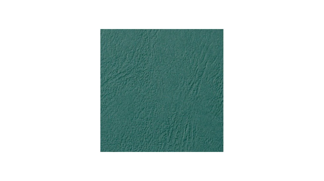 GBC LeatherGrain couverture vert A4 250 g/m²