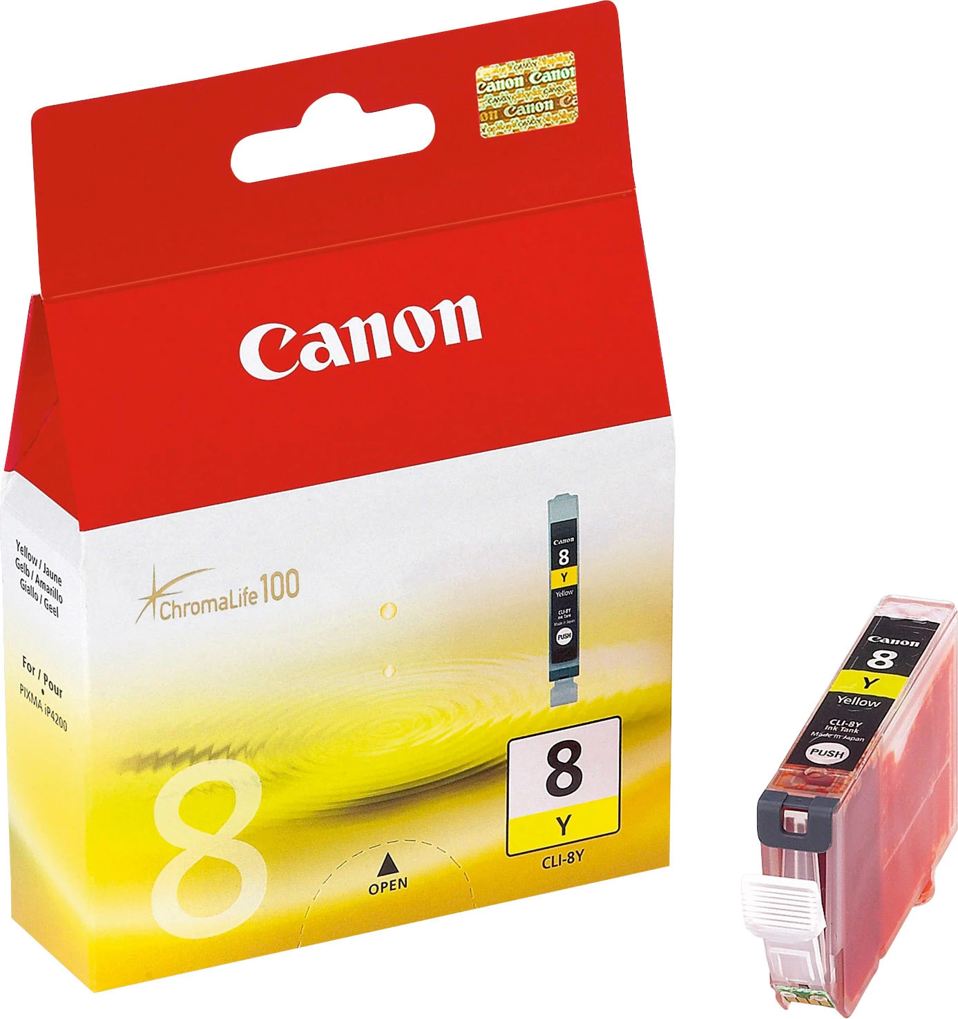 CANON Tintenpatrone yellow CLI-8Y