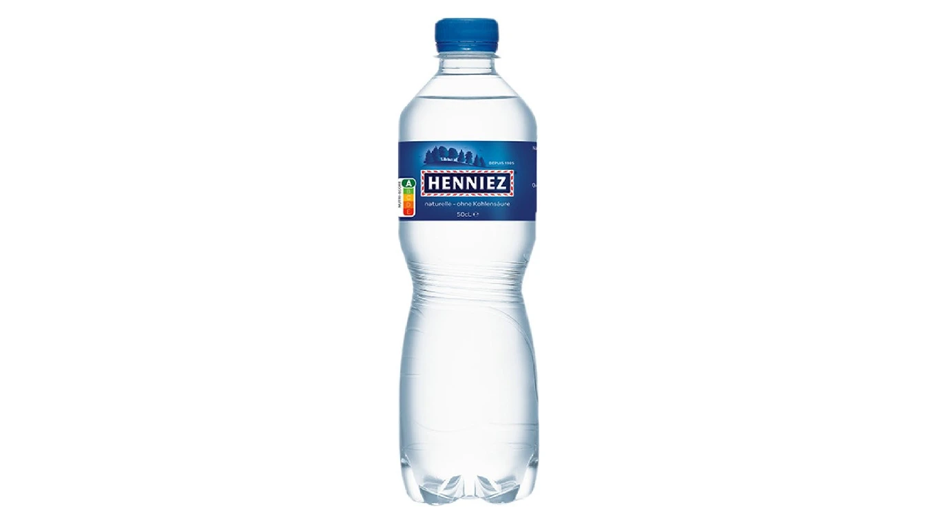 HENNIEZ Mineralwasser ohne Kohlensäure 24 x 500 ml