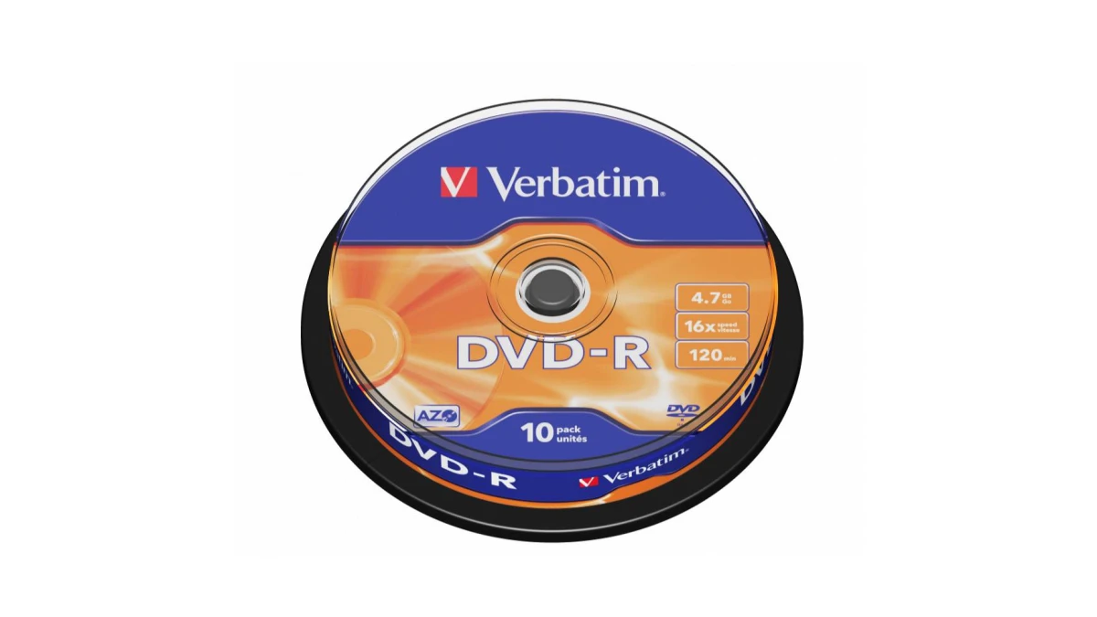VERBATIM DVD-R Spindle 4.7GB