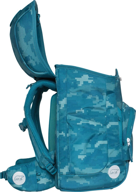 BECKMANN Schulrucksack-Set Plus Air mit Wendetasche