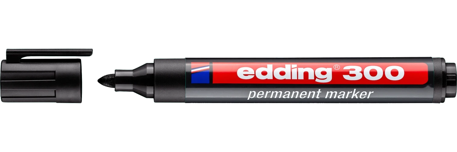 edding Permanent Marker 300 schwarz