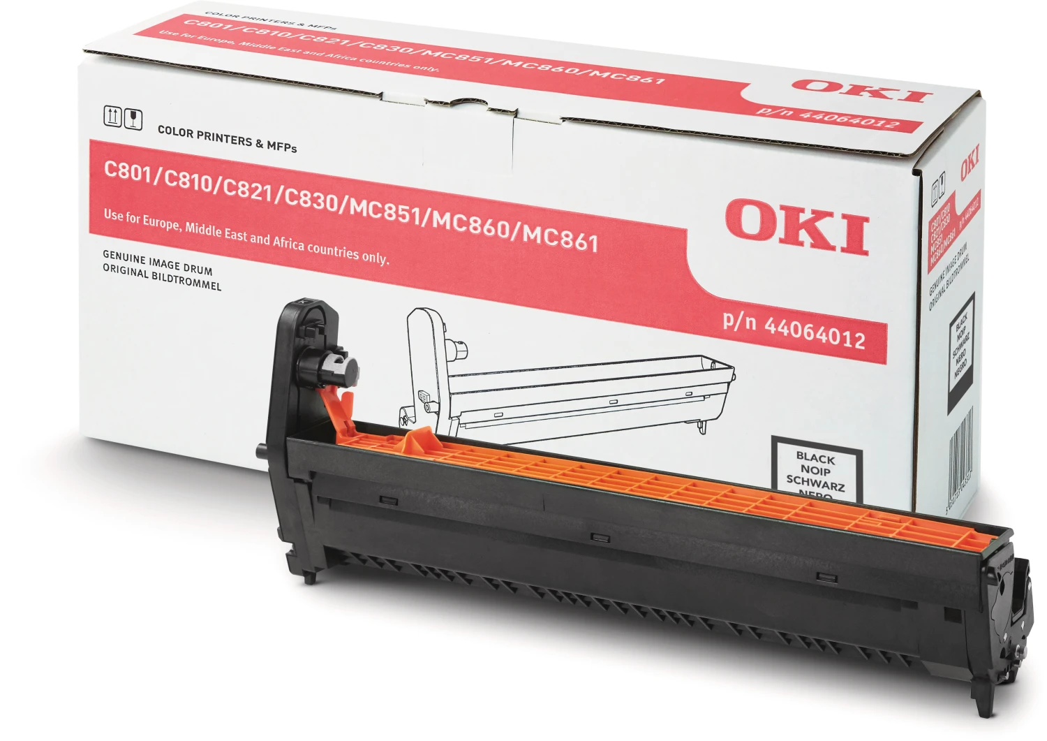 OKI Drum schwarz 44064012