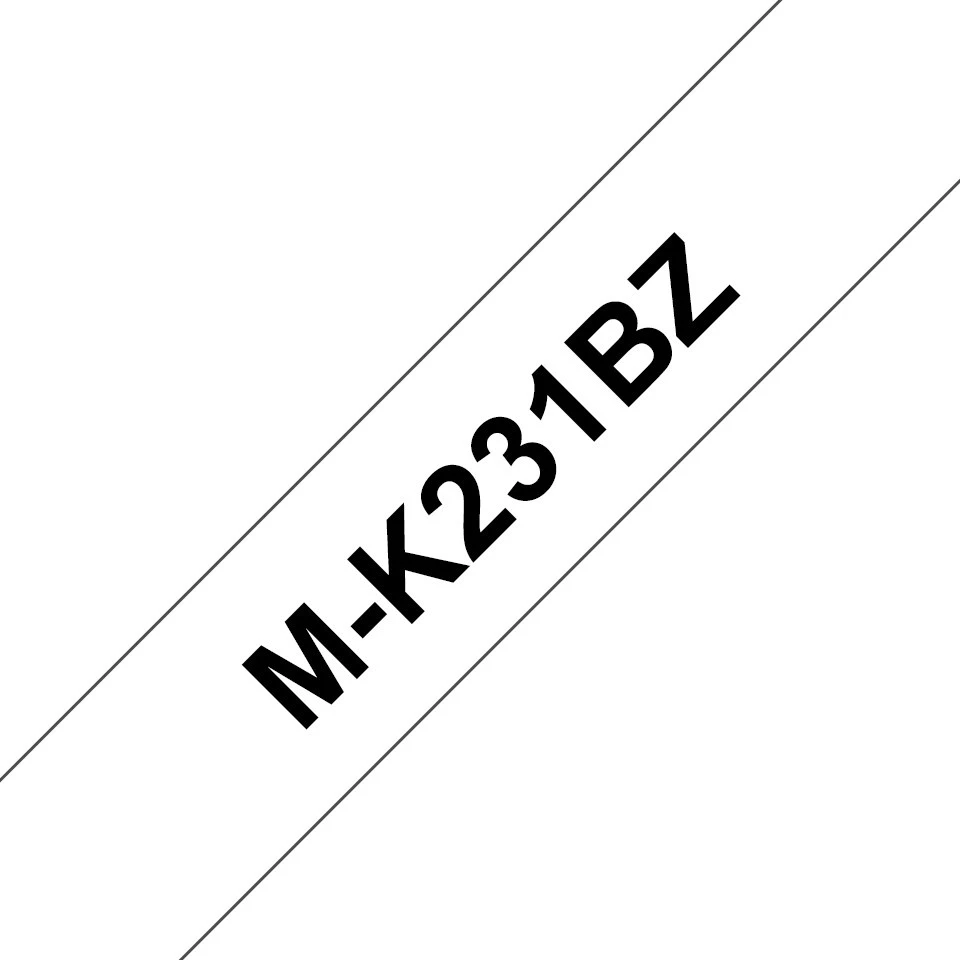 BROTHER P-TOUCH M-K231BZ Ruban d'écriture
