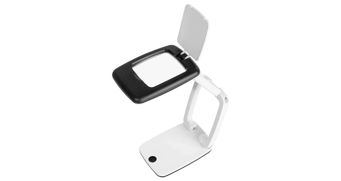 WEDO Loupe de table à éclairage LED