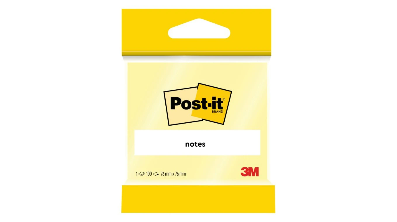 POST-IT Notes adhésives 1 x 100 feuilles