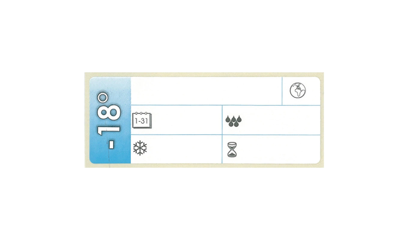 PROLABEL Étiquettes -18°C,