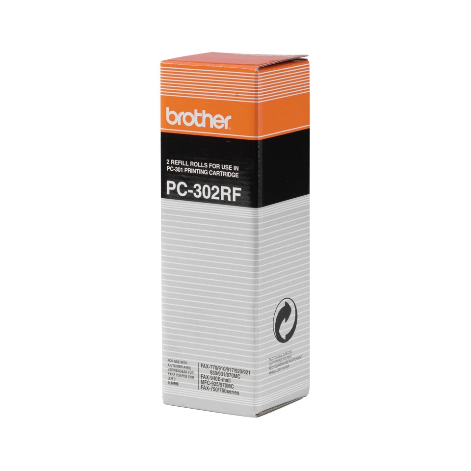 BROTHER PC-302RF Rouleaux de film de recharge - 2 pcs.