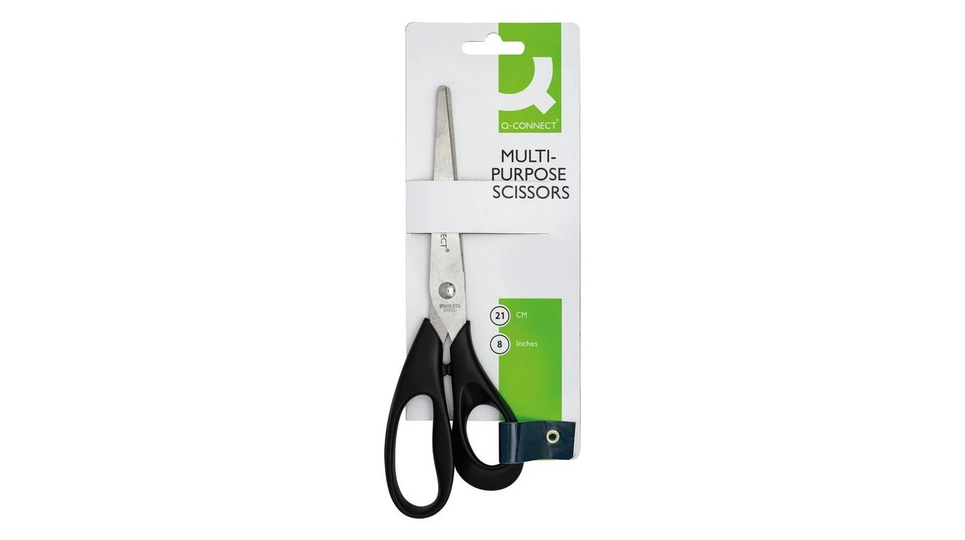 Q-CONNECT Ciseaux de bureau 21cm