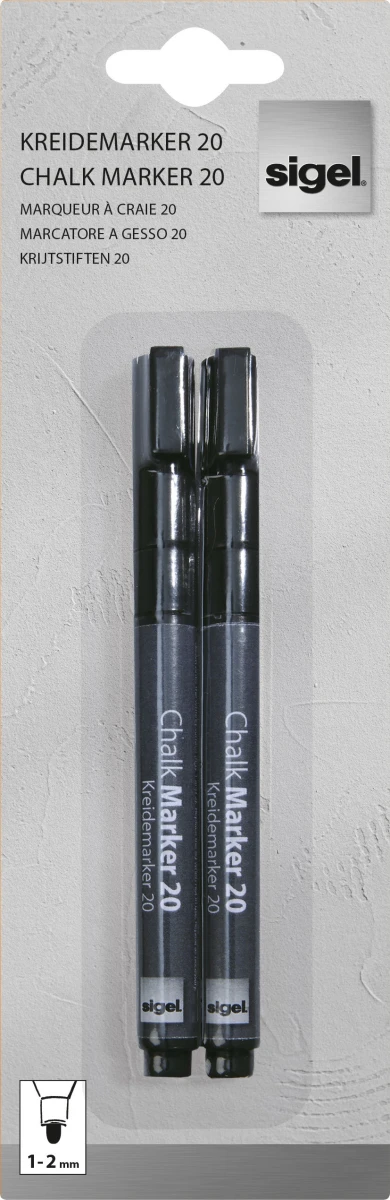 SIGEL Craie 1-2 mm - 2 pcs.