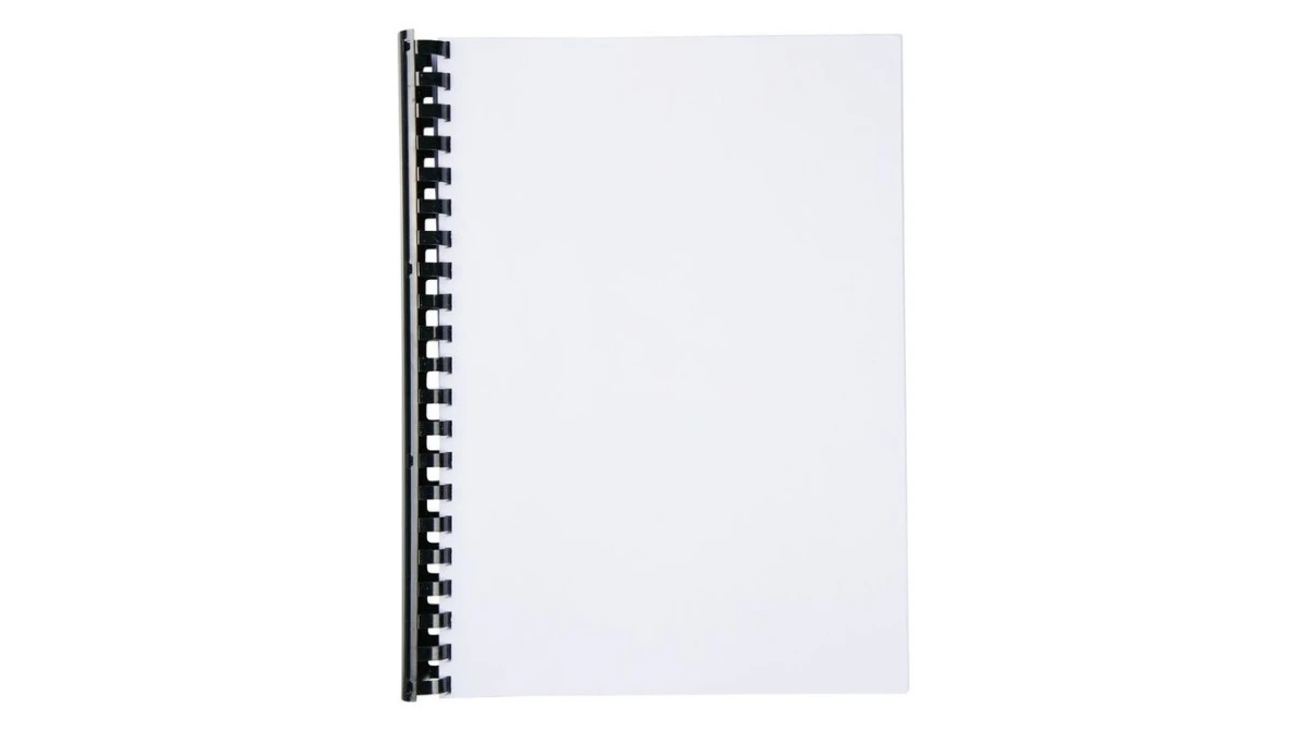 GBC Reliure plastique 6mm, A4, 100 pcs.