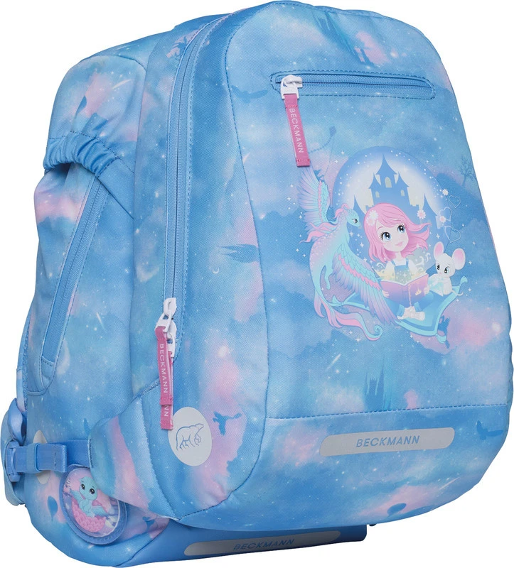 BECKMANN Schulrucksack Classic mit Wendetasche
