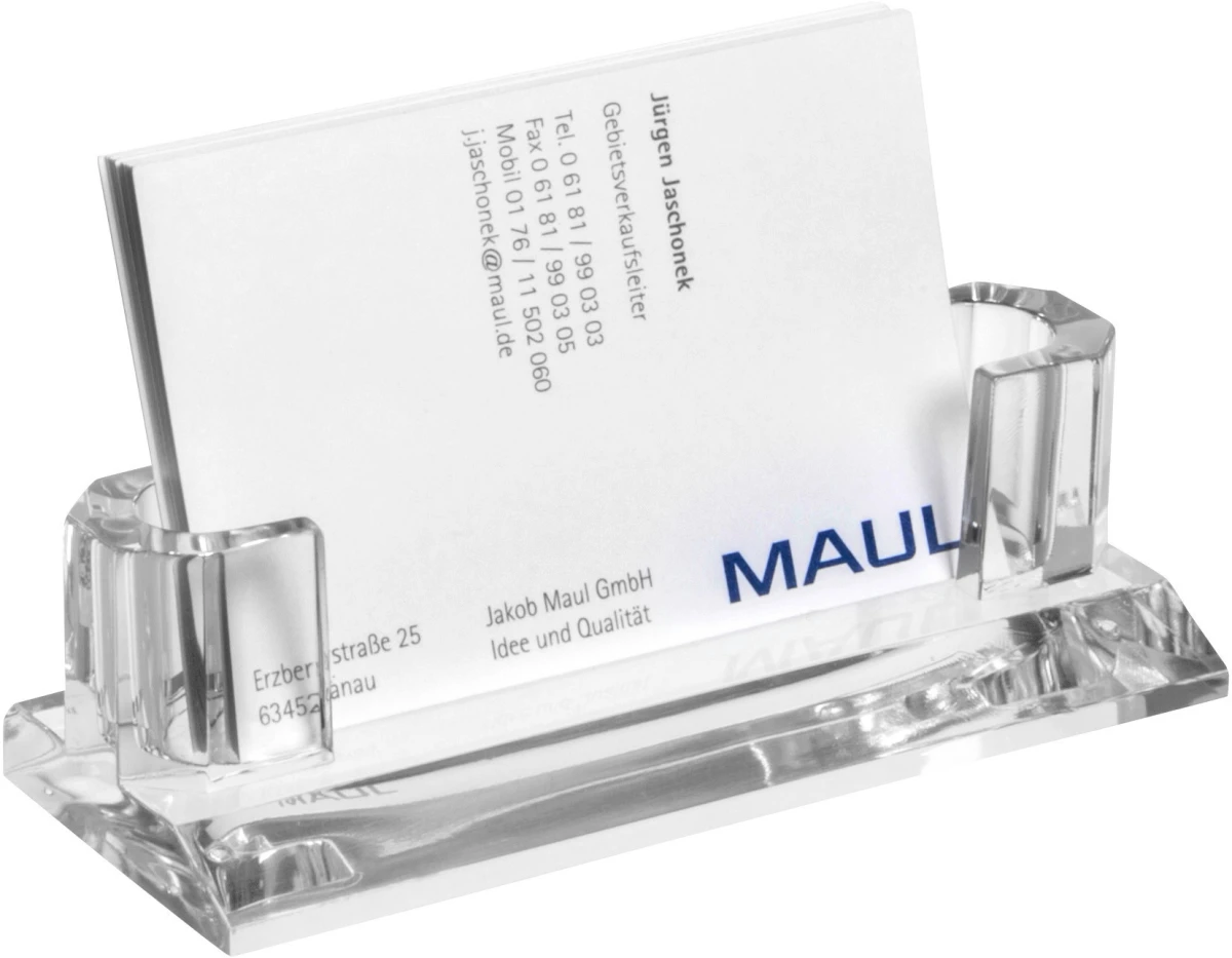 Support cartes visites acryl