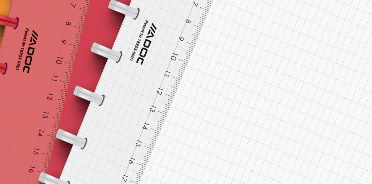 ADOC Cahier Pap-Ex A5 quadrillé 5 mm assortis