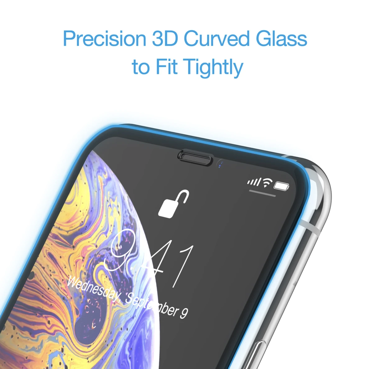 Just Mobile Xkin 3D Displayschutz iPhone 11 Pro (5.8")